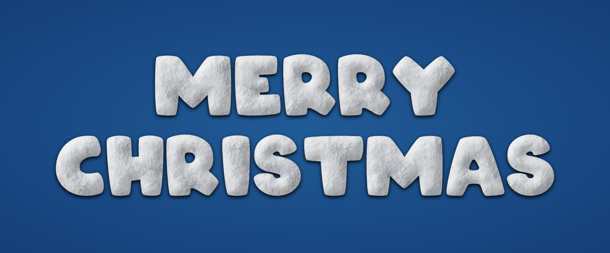 Merry Christmas Text Effect