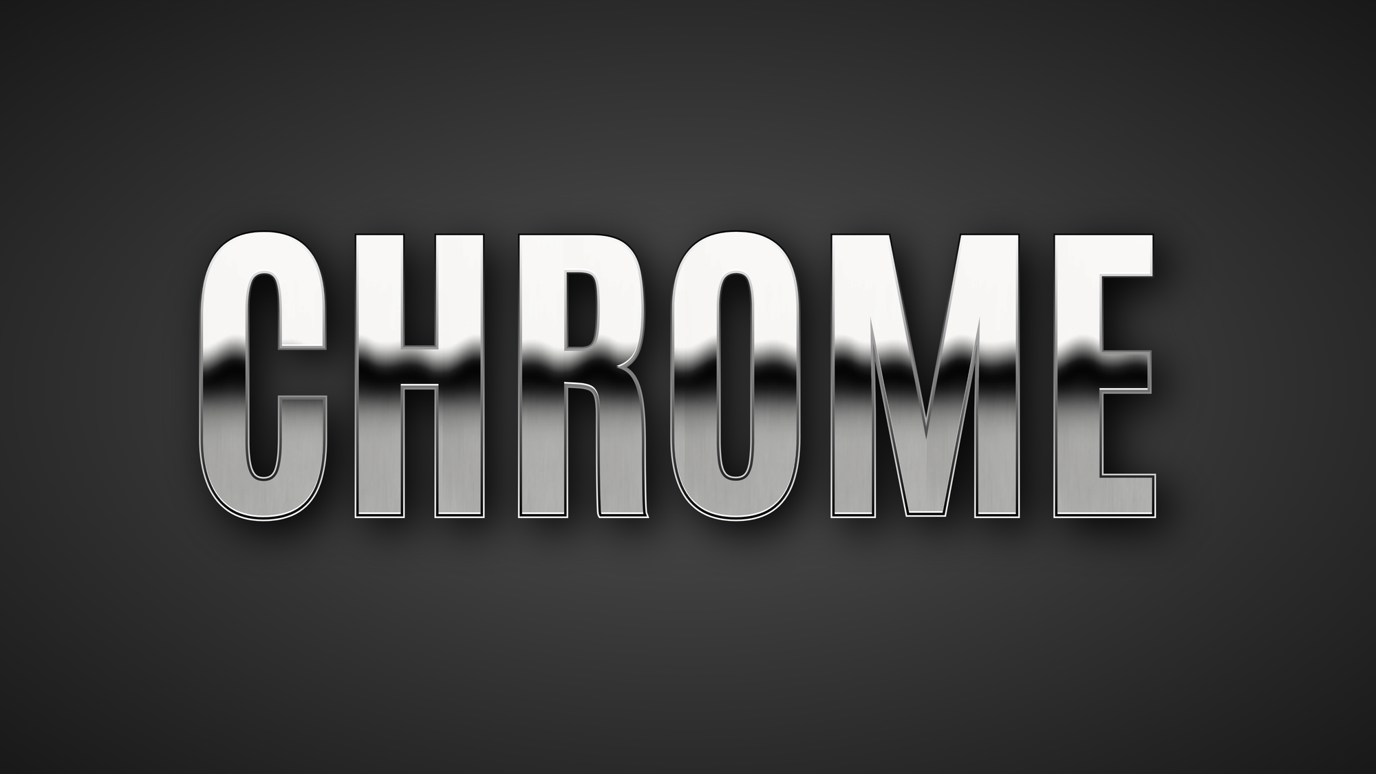 Chrome Font