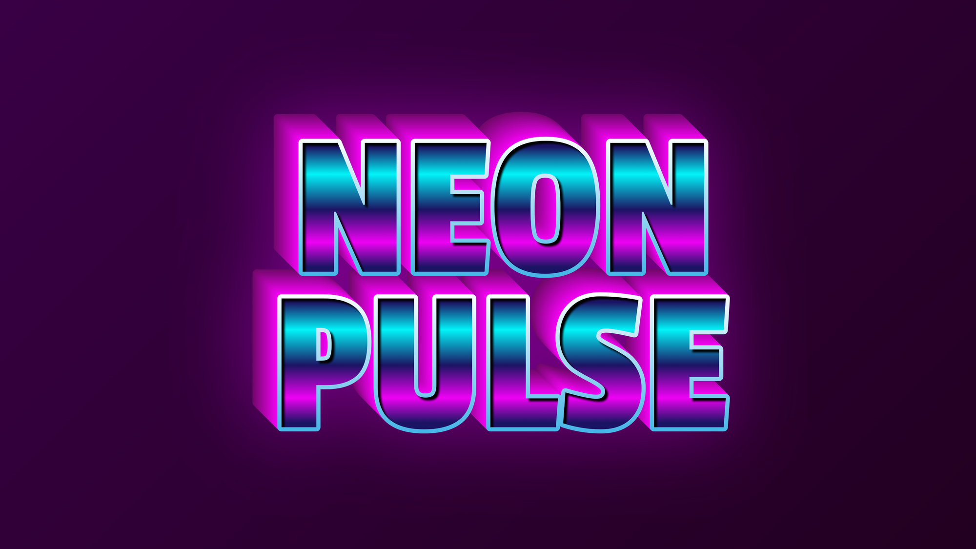 Neon Text Effect