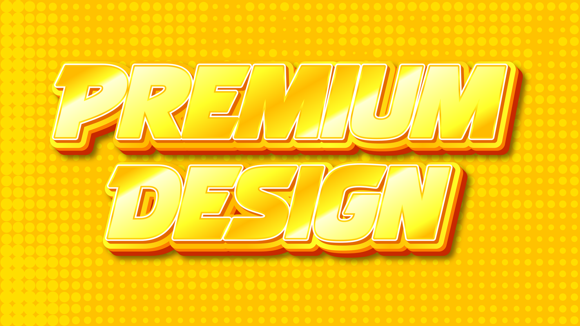 Luxury Golden Font