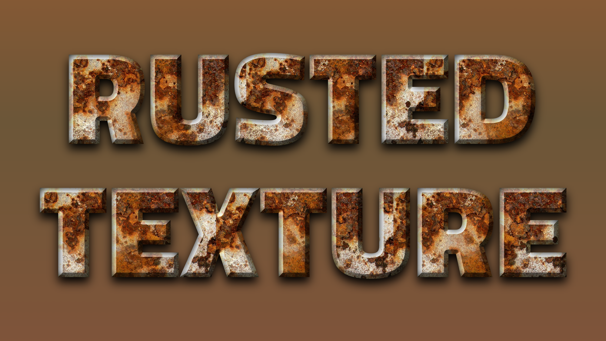 Rusted Font