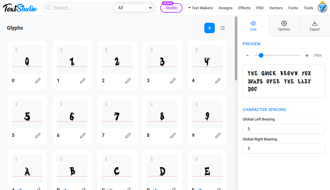 Create Your Own Font With Font Maker