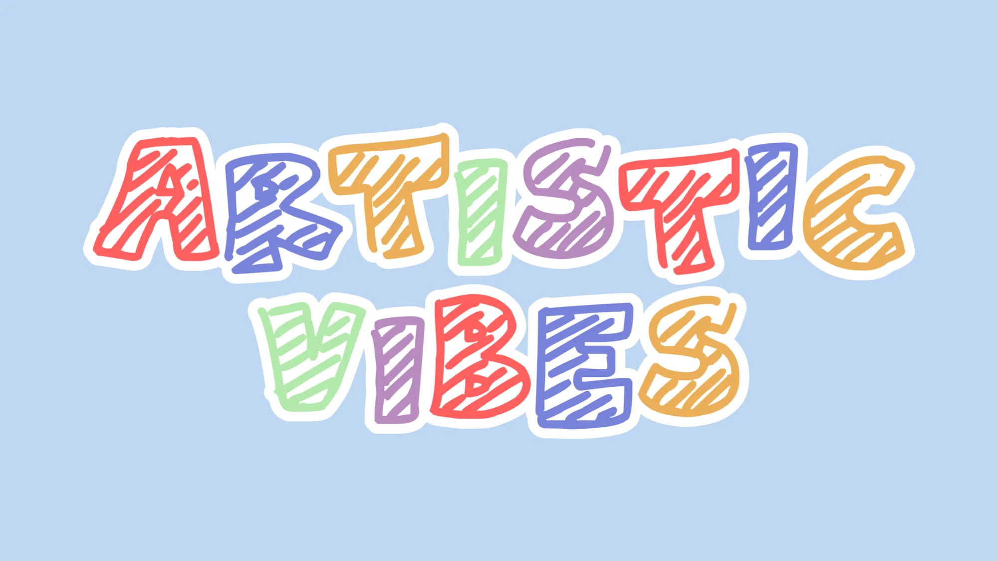 Artistic Vibes Chalk Font