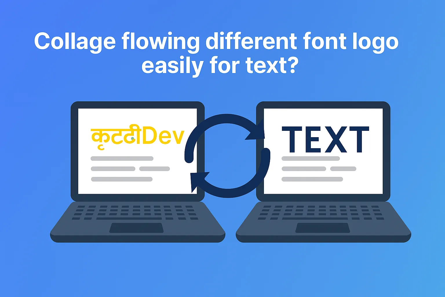Converti KrutiDev in Unicode online