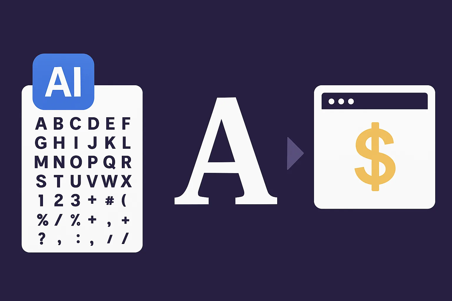 Ganhe Dinheiro Vendendo Suas Próprias Fontes de Graça usando IA, GlyphCutter e FontMaker