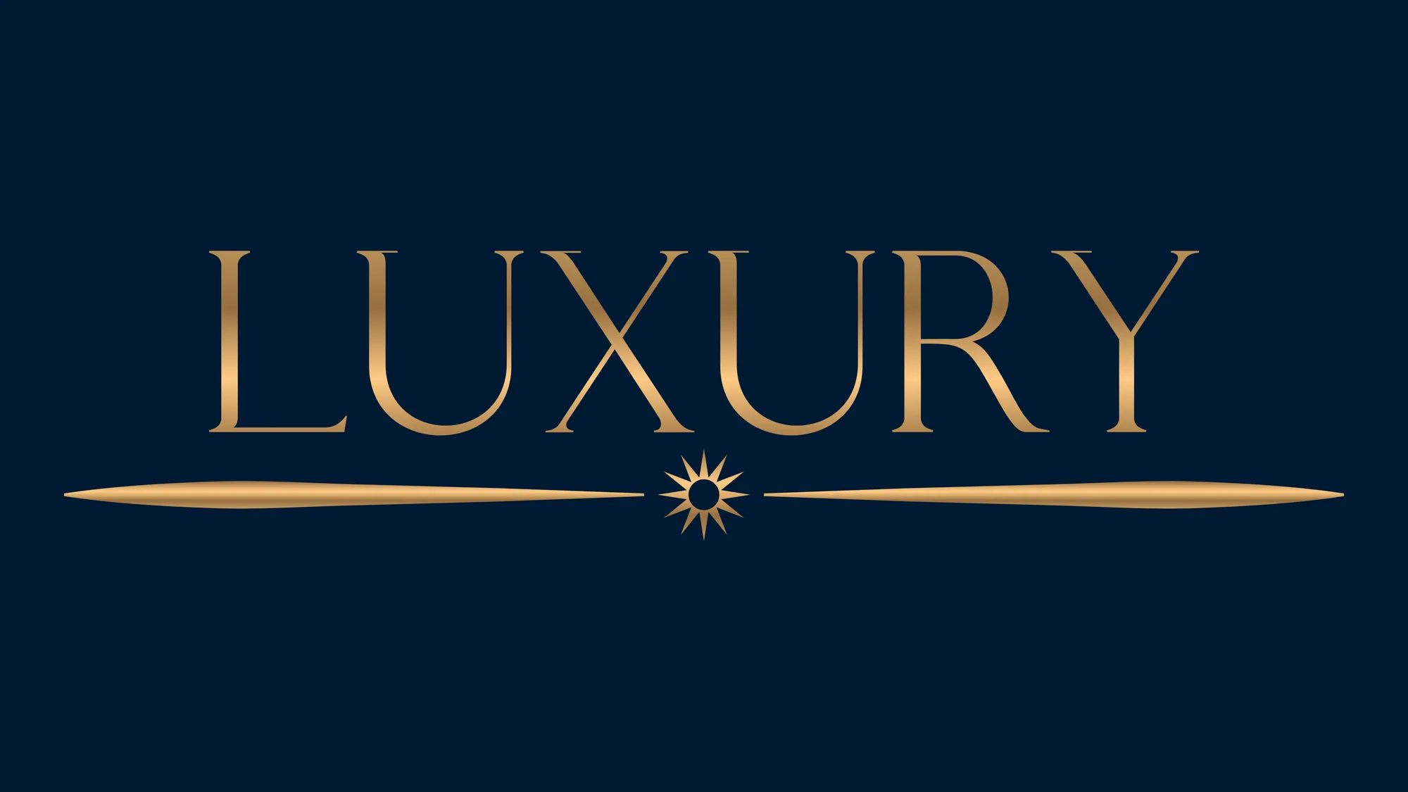 Luxus-Schrift