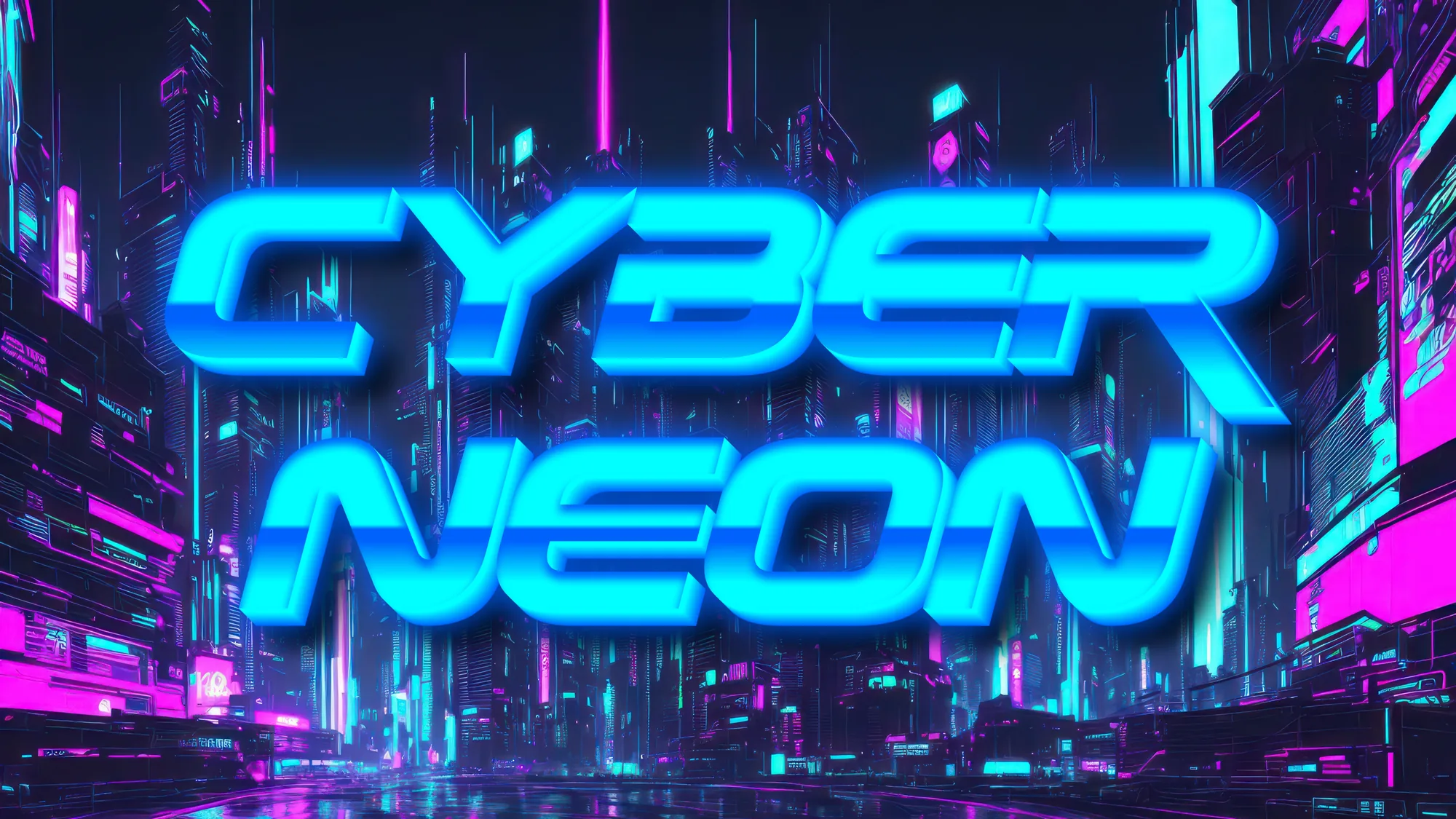 サイバーネオンフォント