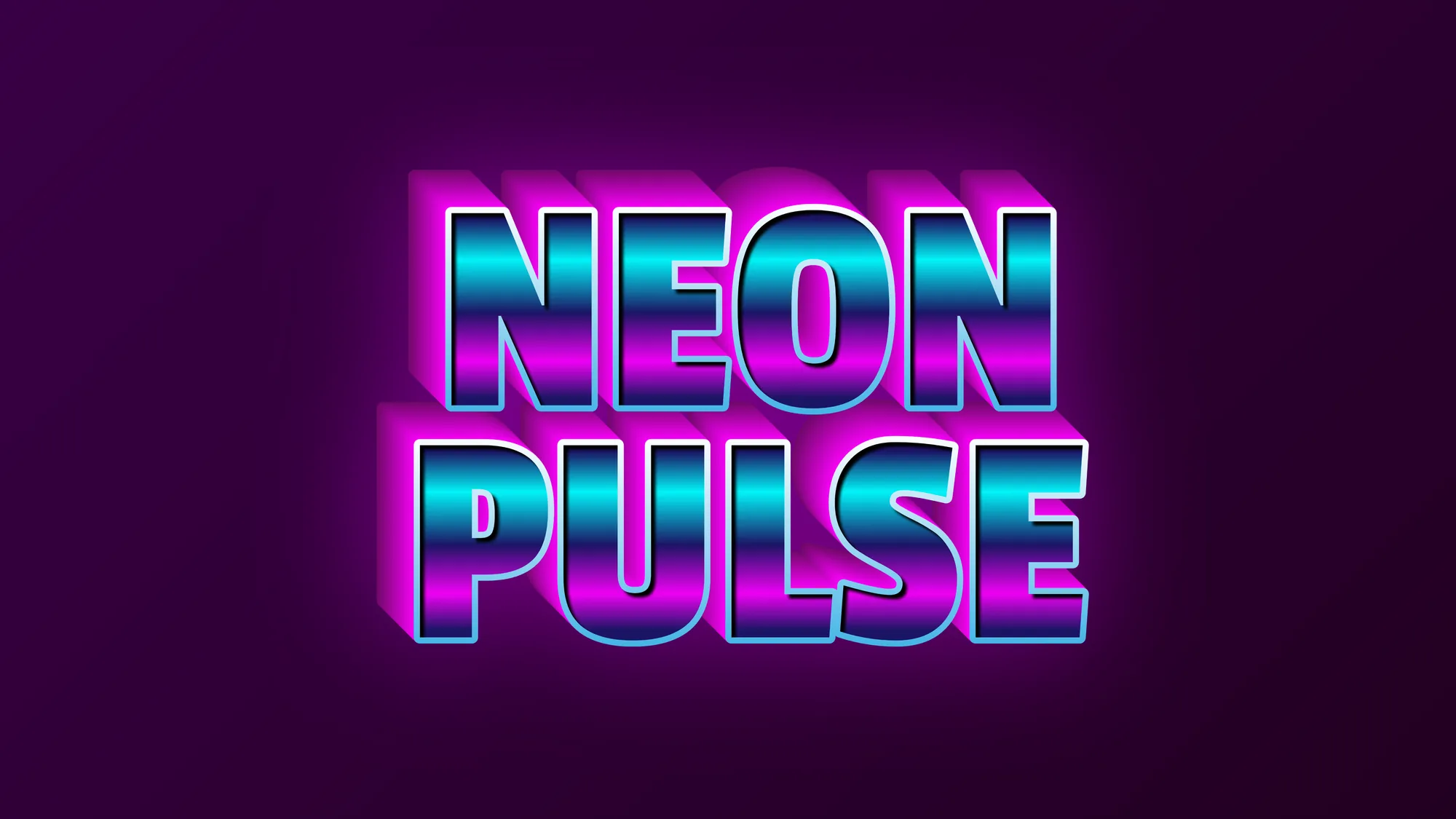 Neon Text Effect