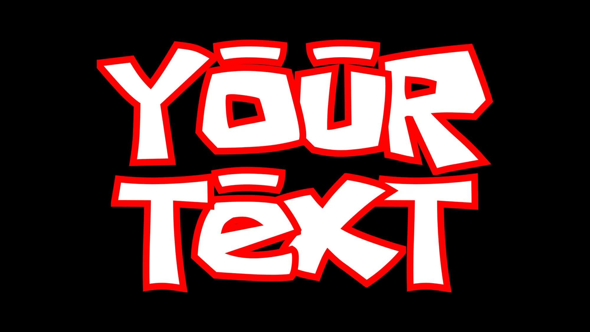 Font Roblox classico rosso