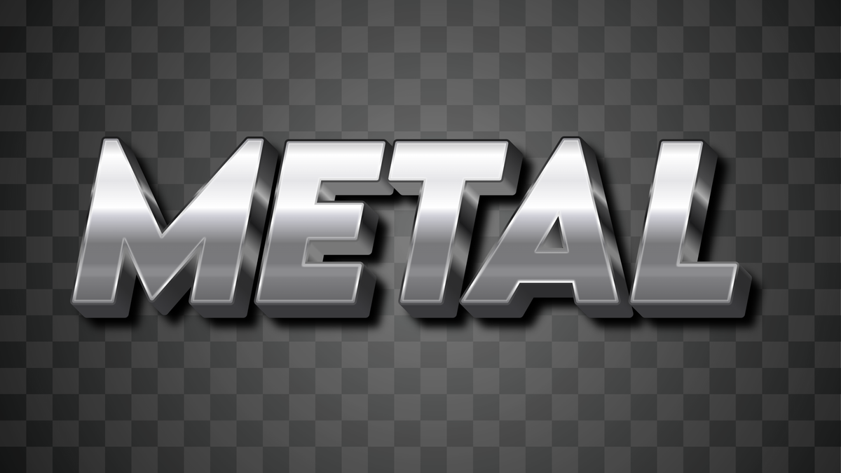 Explore Metal Fonts and Chrome Text Effects for Bold Typography