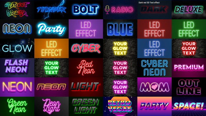 Neon Text Generator