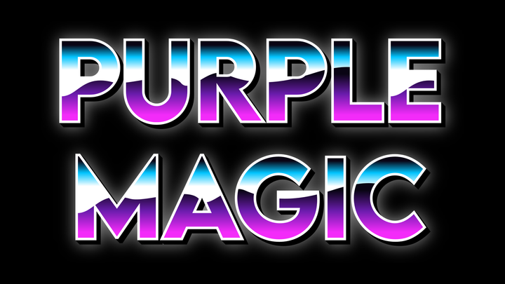 Purple Magick Text Effect