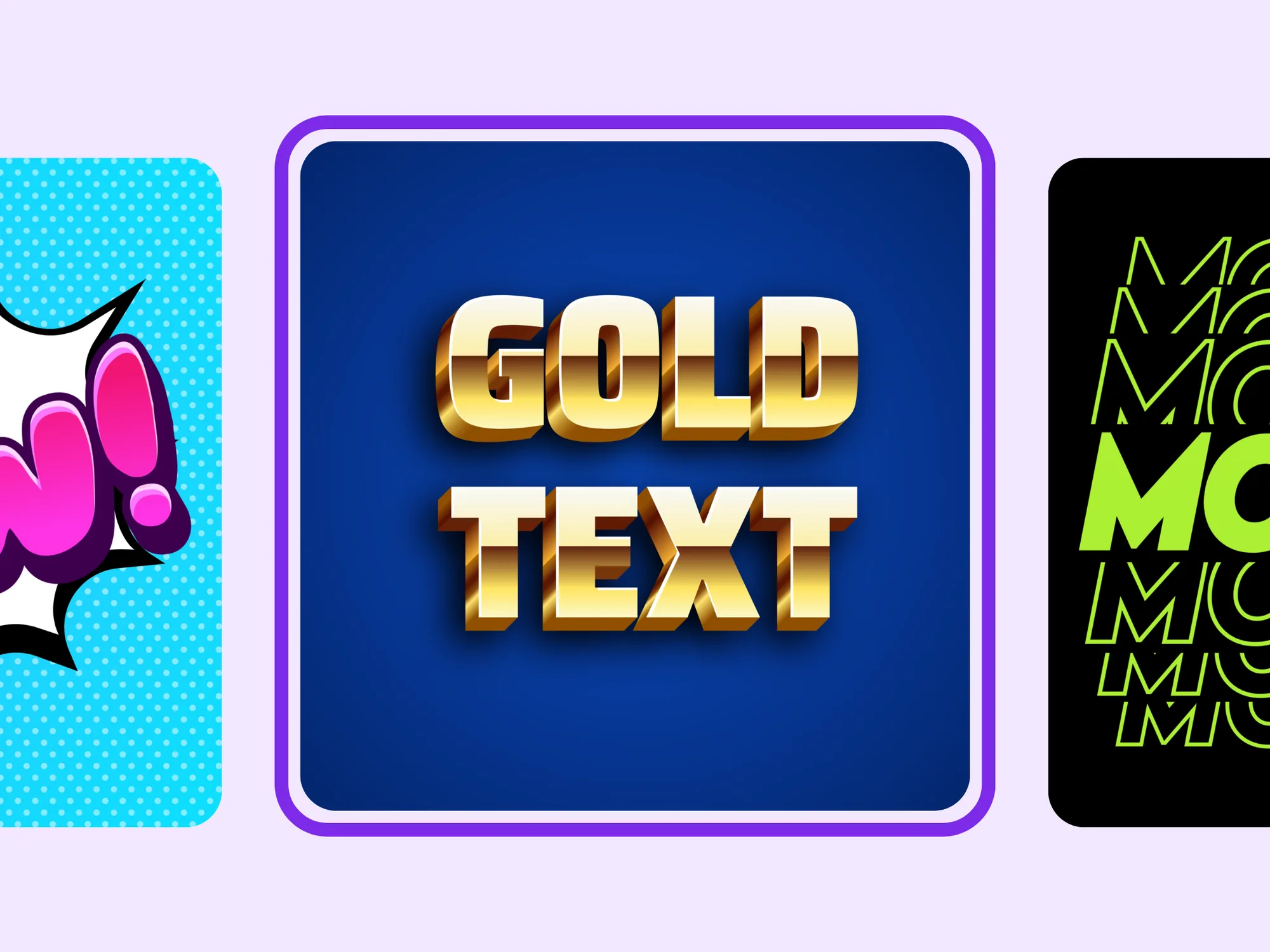 Canva Texteffekte