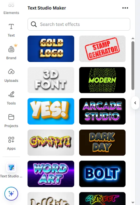 Text Studio Maker Texteffekte